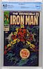 Marvel Comics Iron Man #1 CBCS 4.0