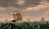 Fitz Henry Lane (Massachusetts, 1804-1865)  Vessel Returning from Surinam