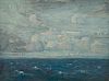 Arthur Clifton Goodwin (American, 1866-1929)  Seascape with Waves