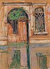 Jane Peterson (American, 1876-1965)  Venetian Doorway in Sunlight, Old Venice