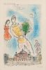 Marc Chagall (Russian/French, 1887-1985)  Dans le ciel de l'Opéra