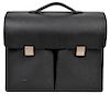 Louis Vuitton Black Epi Leather Briefcase 2002