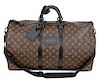 Louis Vuitton Bandouliere 55 Macassar Weekender Bag