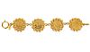 Chanel Cambon Vintage Medallion 1990 Bracelet