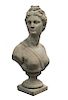 Bust of Venus / Woman Cast Concrete Sculpture