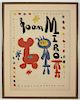 Joan Miro (1893-1983), Rare Poster for Exhibition