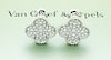 Van Cleef & Arpels Magic Alhambra 18k & Diamond Earrings 
