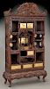 Japanese cabinet on stand,