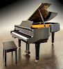 Young Chang black lacquer grand piano