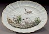 Meissen oval platter in the decorated "Swan"