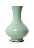 A Chinese Celadon Glazed Porcelain Vase
Height 13 in., 33 cm.