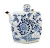 A Japanese Blue and White Porcelain Water Pot 
Height 8 1/2 in., 22 cm.