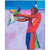 John Nieto (American, 1936-2018) Acrylic on Canvas