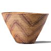 An Exceptionally Large Maidu Basket