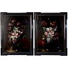 2 FLORAL STILL LIFE OIL PAINTINGS