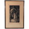 ENNERIE-ALEXANDRE FEHER ETCHING, A GIFT FROM PARIS