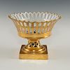 LARGE IMPERIAL STYLE OPENWORK RETICULATED COMPOTE