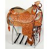 Tex Tan AQHA 50th Anniversary Western Show Saddle, Bridle, and Breastplate 