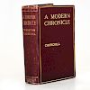 A MODERN CHRONICLE BOOK BY WINSTON CHURCHILL, 1910