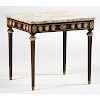 Louis XVI-style Marble Top Table
