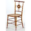 American Aesthetic Movement Faux Bamboo Side Chair