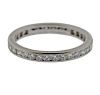 Tiffany &amp; co Platinum Diamond Eternity Wedding Band Ring
