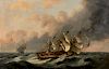 Thomas Luny
(British, 1759-1837)
Two Ships in Rough Seas, 1805