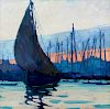 Jane Peterson
(American, 1876-1965)
Gloucester Harbor, Twilight