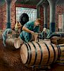 Aaron Bohrod
(American, 1907 - 1992)
Filling the Barrels