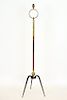 FRENCH BRASS IRON FLOOR LAMP MANNER ANDRE ARBUS