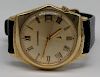JEWELRY. Vintage 14kt Gold Bulova Accutron Watch.