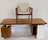 Midcentury Style Floating Desk And Chair .