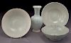 (4) Pcs. Chinese Song Qingbai porcelain ware,