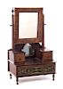 Period Mahogany Shaving Stand with Drawer