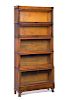5 Section Brueck Barrister Bookcase w/ Claw Feet