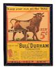 Bull Durham Tobacco 5 Cent Poster