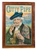 Cutty Pipe Tobacco Poster Sign in Original Signed Frame