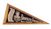 1952 Brooklyn Dodgers The Bums Framed Pennant