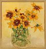 Loren Dunlap(American, b. 1932)Still Life with Sunflowers