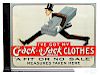Crack-a-Jack Clothes advertising sign