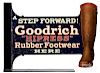 Goodrich Hipress Rubber Footwear sign