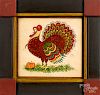 David Y. Ellinger, watercolor of a turkey