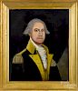 Primitive portrait of George Washington