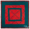Pennsylvania red and green mountain quilt