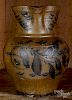 Pennsylvania or Maryland stoneware pitcher