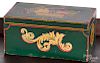 New England painted dresser box, late 19th c.