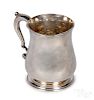 Georgian silver mug, 1749-1750