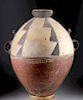 Monumental Chancay Polychrome Vessel - TL Tested