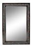 A Large Modern Wall Mirror
Height 62 x width 40 inches.