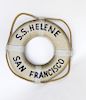 Vintage Life Ring From S.S. Helene of San Fancisco